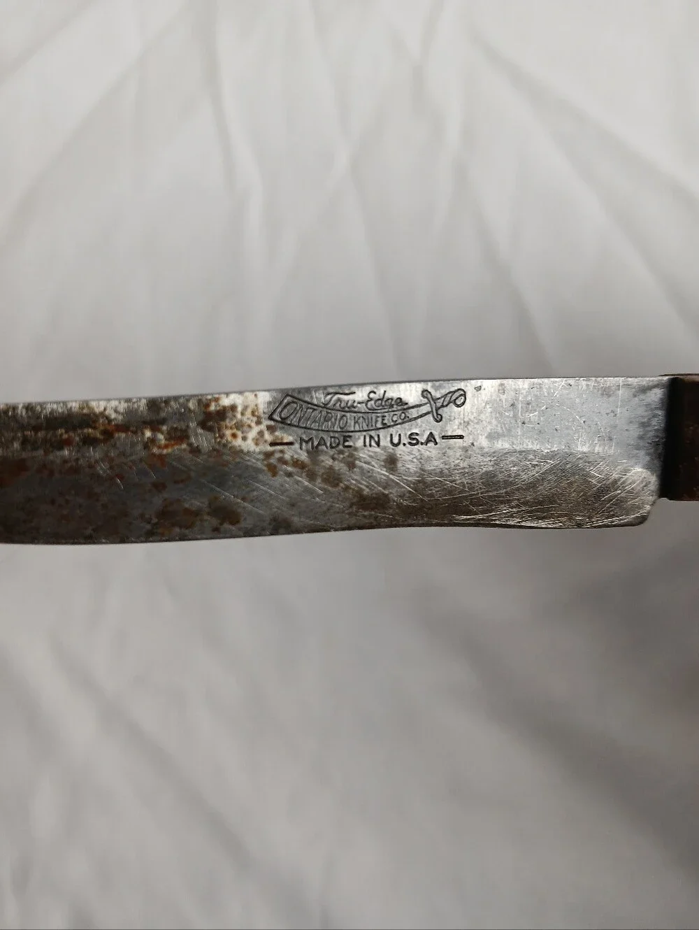 Vintage The Ontario Knife Co Old Hickory Tru-edge 4 inch Kitchen Utility Knife